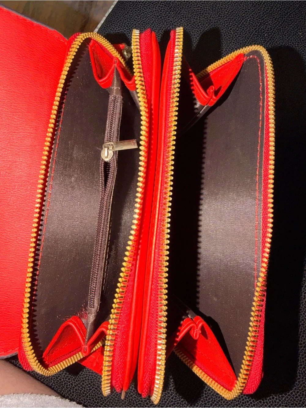 Forever Young Red Crossbody Leather Bag